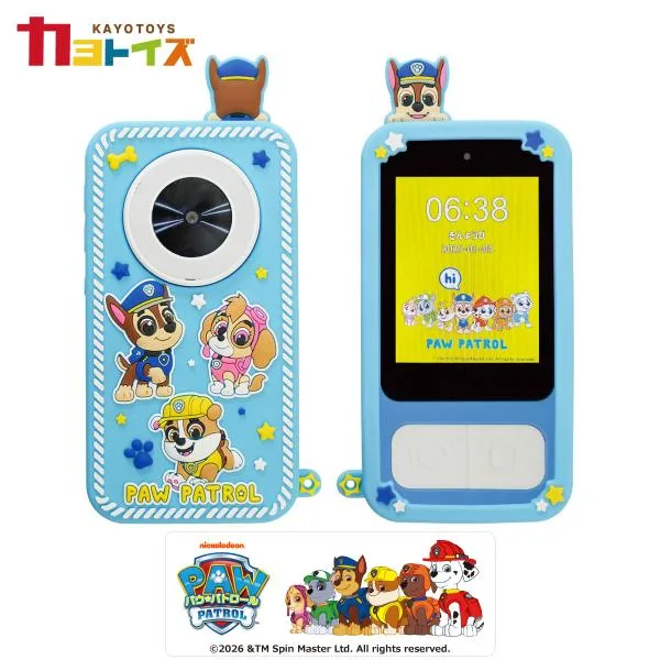 キッズスマホ キッズカメラ パウパトロール おもちゃ 子供用 デジカメ トイカメラ 自撮り 動画 ゲーム 3歳 男の子 女の子 プレゼント 誕生日 クリスマス