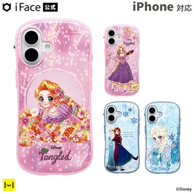 iPhone17e ケース iPhone16 ケース ディズニー プリンセス iPhone16e iPhone15 iPhone14 iPhone13 ケース iFace アナ雪 ラプンツェル 中川翔子 しょこたん