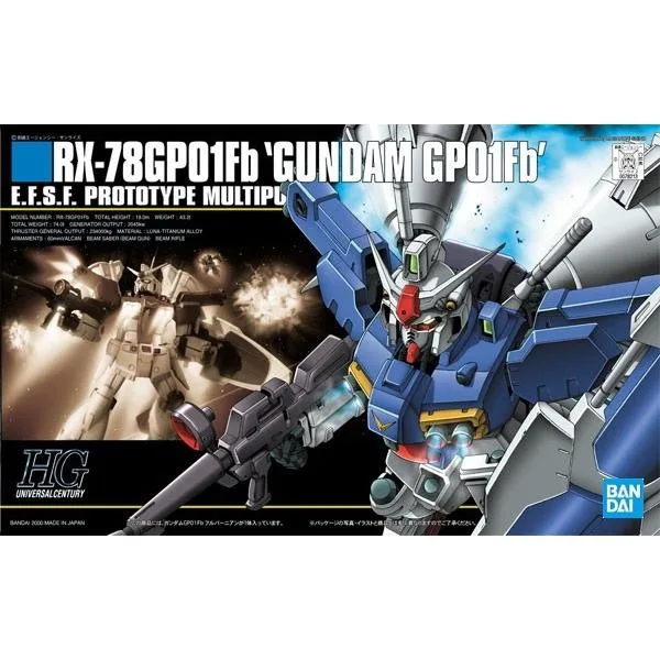 HGUC 1/144 (018)RX-78GP01Fb ガンダムGP01Fb フルバーニアン (機動戦士ガンダム0083) 新品 ガンプラ プラモデル