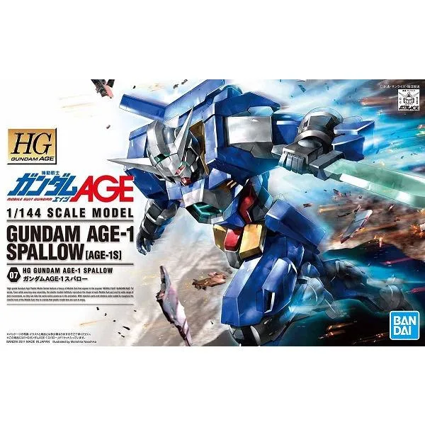 HG 1/144 (07)AGE-1S ガンダムAGE-1 スパロー 新品 ガンプラ 機動戦士ガンダムAGE プラモデル