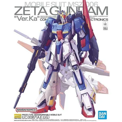 1/100 MSZ-006 ゼータガンダム Ver.Ka (機動戦士Zガンダム) 新品MG ガンプラ マスターグレード プラモデル