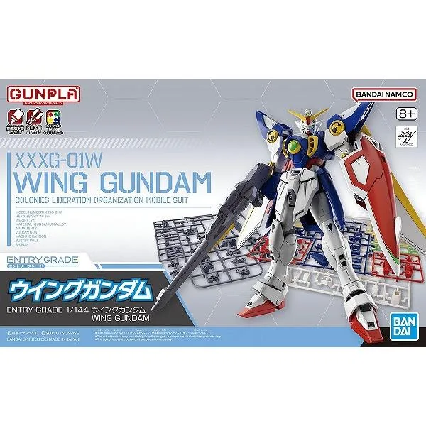 EG 1/144 XXXG-01W ウイングガンダム (新機動戦記ガンダムW) 新品 ガンプラ エントリーグレード プラモデル