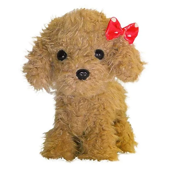 快適生活 ラジオ放送商品 しゃべる犬 犬 ぬいぐるみ おはなし大好き!歌って踊れる「ロボットふわふわトイプードル」+単三4本 おもちゃ ロボット 爆買
