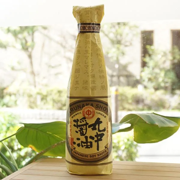 丸中醤油 古式製法 720ml 無添加 天然醸造 国産大豆 無添加 濃口醤油