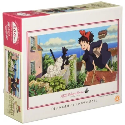 エンスカイ(ENSKY) ジブリ 魔女の宅急便 コリコの町が好き! 26×38cm ジグソーパズル 300ピース JIGSAW PUZZLE 300