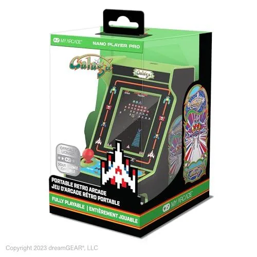 My Arcade Galaga/Galaxian ポータブル レトロ アーケード (1つに2つのゲーム)