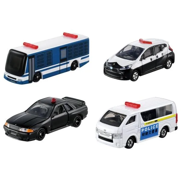 タカラトミー(TAKARA TOMY) トミカ ギフト トミカタウンをパトロール! トミカ警察車両セット ミニカー おもちゃ 3歳以上