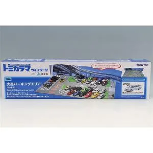 トミカラマ ヴィンテージ14a 1/64 大黒パーキングエリア マットC (日産 スカイライン GT-R 付)