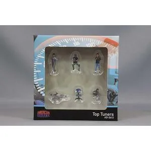 アメリカンジオラマ 1/64 フィギュア トップチューナーズ 6個セット