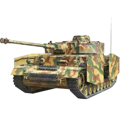 1/35スケール ドイツ Sd.Kfz.161/2 IV号戦車H型 前期型