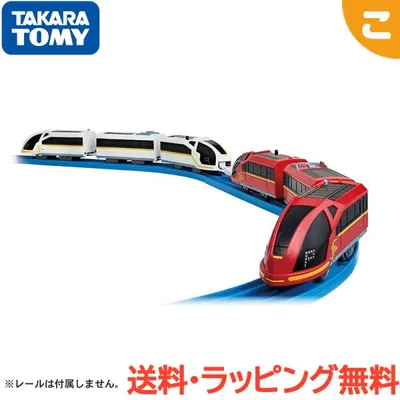 タカラトミー プラレール プラレール鉄道 レッドストリーム&ホワイトストリーム 連結セット 高速車両 連結 レール 電車 でんしゃ おもちゃ
