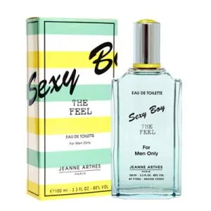 並行輸入品 ジャンヌ アルテス JEANNE ARTHES セクシーボーイ ザ フィール EDT SP 100ml 【香水】【激安セール】【あすつく】