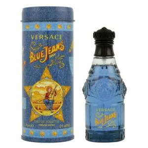 並行輸入品 ヴェルサーチ VERSACE ブルー ジーンズ EDT SP 75ml 【香水】【激安セール】【あすつく】