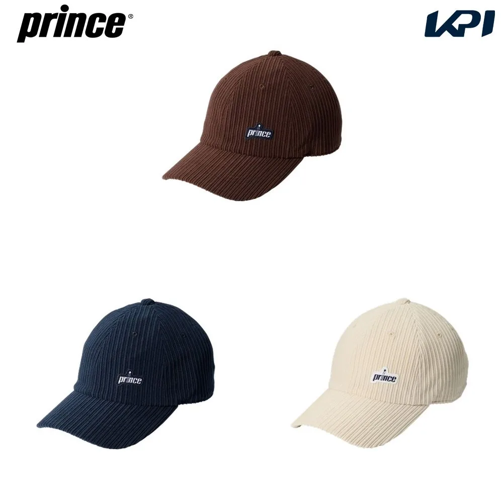 プリンス Prince テニスキャップ・バイザー ユニセックス コーデュロイ キャップ PH588F 2026FW