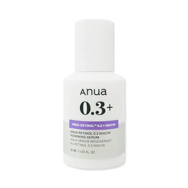 anua アヌア レチノール0.3ナイアシンリニューイングセラム 30ml 美容液 スキンケア 単品 韓国コスメ 正規品