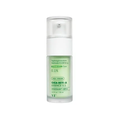 VT cosmetics VTコスメティック シカレチA エッセンス0.1 30ml レチノール 美容液 スキンケア 単品 韓国コスメ 正規品