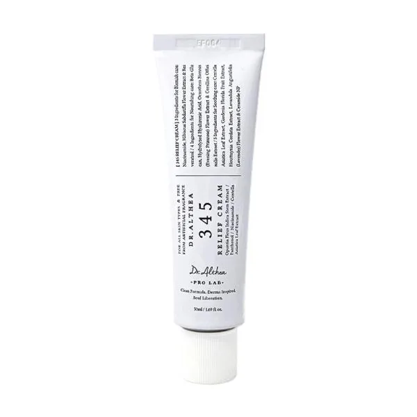 dr.althea ドクターエルシア 345リリーフクリーム 50ml フェイスクリーム デイリークリーム 保湿クリーム 単品 韓国コスメ 正規品