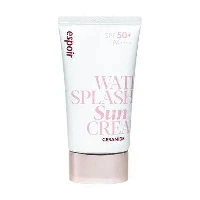 espoir エスポア ウォータースプラッシュサンクリームセラミド 60ml spf50+ pa++++ 日焼け止め 単品 韓国コスメ 正規品