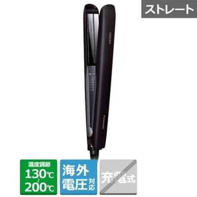 (5年間無料保証)Panasonic(パナソニック) ストレートアイロン ナノケア EH-HS0J-K
