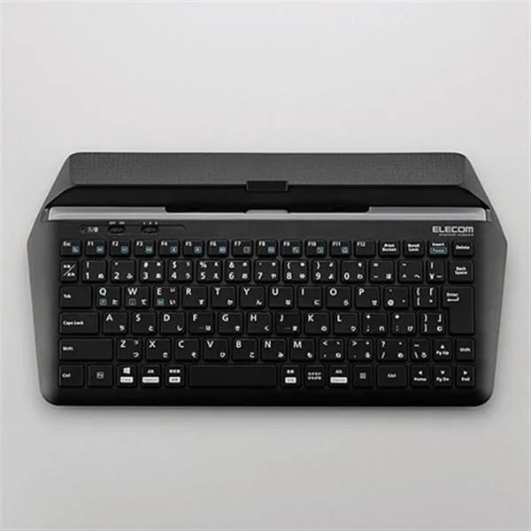 エレコム BTキーボード/スタンド付 TK-DCP01BK