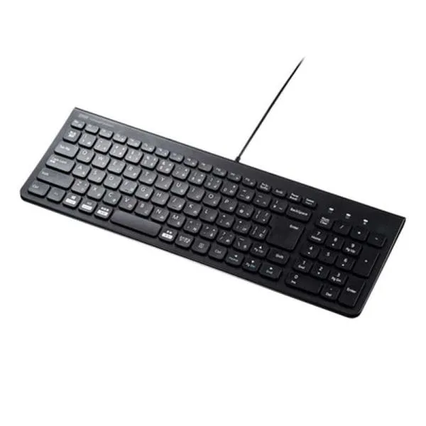 サンワサプライ SKB-SL31BK USBスリムキーボード ブラック