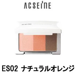 フェイスカラー アイシャドウ ES02 ナチュラルオレンジ アクセーヌ ( acseine / アイシャドー ) wp