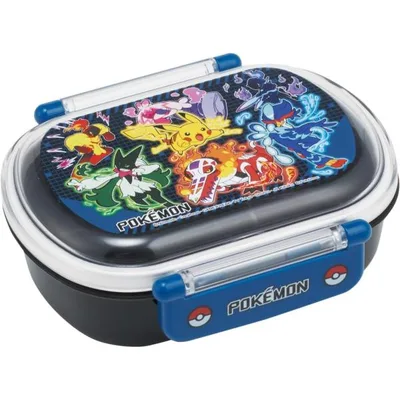 (宅急便コンパクト)Skater スケーター QAF2BAAG 抗菌ランチボックス お弁当箱 ポケットモンスター25 ポケモン ピカチュウ 男の子 小判型 丸型 遠足 運動会