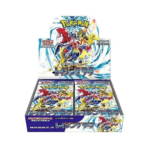 【完全未開封BOX】 ポケモンカードゲーム スカーレット&バイオレット 強化拡張パック レイジングサーフ BOX シュリンク付き