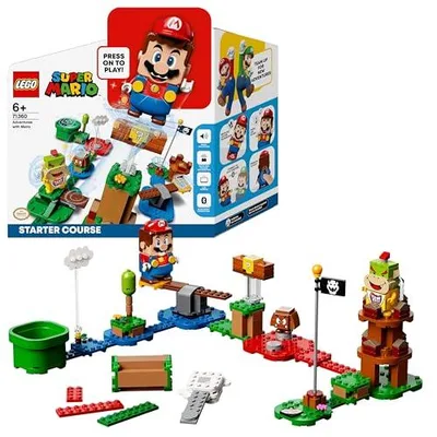 レゴ (LEGO) スーパーマリオ おもちゃ レゴ(R)マリオ(TM) と ぼうけんのはじまり 〜 スターターセット レゴブロック 71360