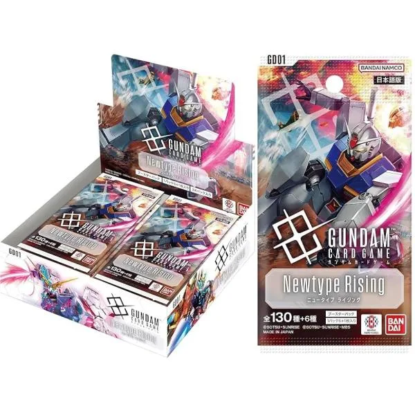 バンダイ(BANDAI) ガンダムカードゲーム ブースターパック 未開封BOX Newtype Rising 【GD01】