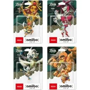 amiibo 4種セット ルージュ シド チューリ ユン坊【ティアーズ オブ ザ キングダム】(ゼルダの伝説シリーズ)