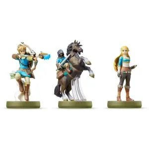 amiibo 3種セット リンク (弓) リンク (騎乗) ゼルダ 【ブレス オブ ザ ワイルド】(ゼルダの伝説シリーズ)