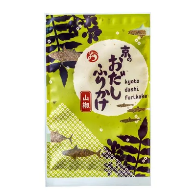 ふりかけ 京のおだしふりかけ-山椒- 無添加ふりかけ だし 出汁 山椒 調味料 お土産 贈り物 京都 おちゃのこさいさい