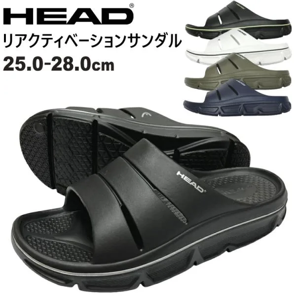 HEAD ヘッド サンダル リアクティベーションサンダル シャワーサンダル リカバリーサンダル スポーツサンダル 厚底 メンズ HDM00245