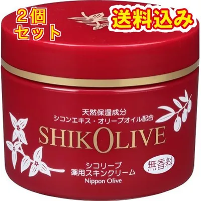 【医薬部外品】シコリーブ薬用スキンクリーム 180g×2個