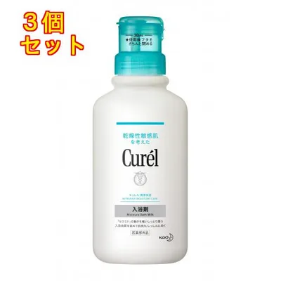 【医薬部外品】キュレル 薬用 入浴剤 420mL×3個