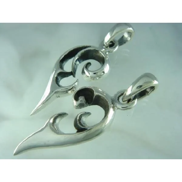 ハートペンダントトップ silver925 シルバーアクセサリー ペンダントヘッド