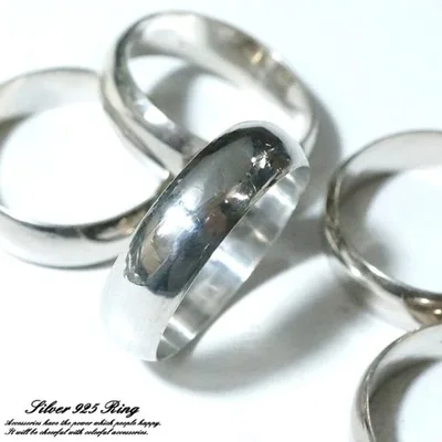 シルバー925 メンズ レディース リング 甲丸 幅広 シンプルデザイン指輪 silver925シルバーアクセサリー mens 母の日 ボリュームアクセ 送料無料