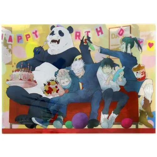 劇場版 呪術廻戦 0 五条悟 BIRTHDAY2021 A4クリアファイル