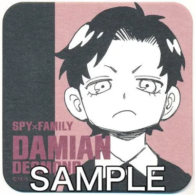 SPY×FAMILY SPY×FAMILY展 アートコースター ダミアン・デズモンド B スパイファミリー