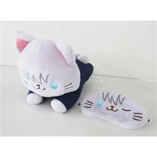 呪術廻戦 第2期 withCAT アイマスク付きぬいぐるみ?寝そべり? 懐玉・玉折 五条悟