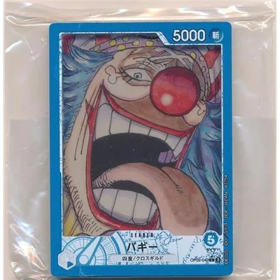 一番くじ ONE PIECE CARD GAME G賞 カードデザインアクリルスタンド バギー ワンピース