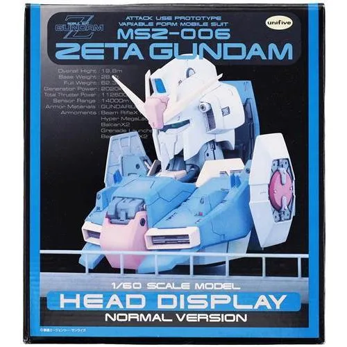 機動戦士Zガンダム 1/60ヘッドディスプレイ MSZ-006 Zガンダム フィギュアバンプレスト GUNDAM