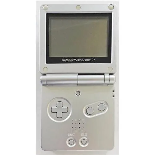 ゲームボーイアドバンスSP本体 プラチナシルバー (箱説なし)
