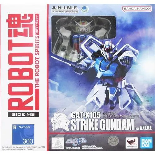 未開封ROBOT魂 <SIDE MS> 機動戦士ガンダムSEED GAT-X105 ストライクガンダム ver. A.N.I.M.E. (再販) フィ