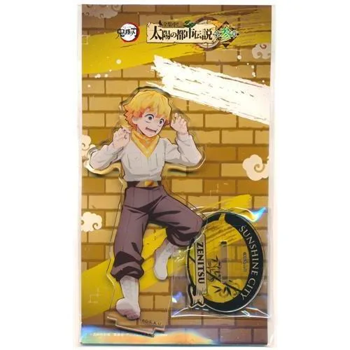 鬼滅の刃×サンシャインシティ 全集中太陽の都市伝説 第弐章 空の雑貨店 てんぼうパーク限定 前半期 アクリルスタンド 我妻善逸
