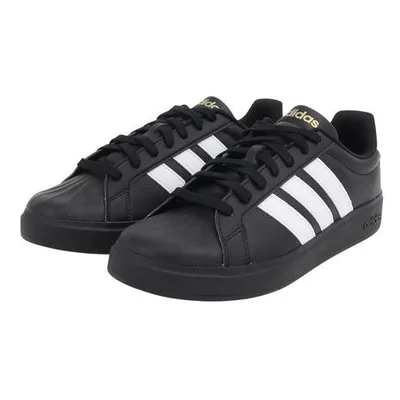 アディダス(adidas)(メンズ、レディース)スニーカー ストリート トーク ブラック JP8276 スポーツ カジュアル シューズ