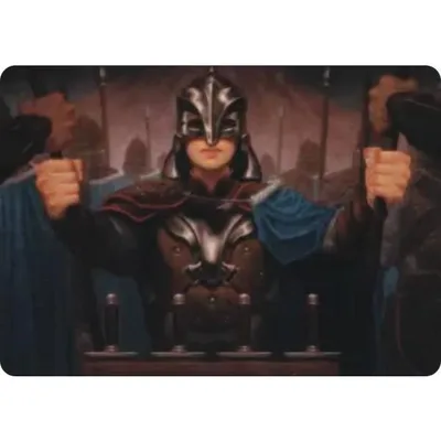 マジックザギャザリング HOB JP 50/54 Bard’s Attendant (日本語版 アート・カード) ホビット (MTG)