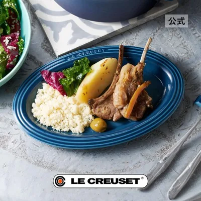 食器 皿 ル・クルーゼ 公式 ルクルーゼ Le Creuset | レジェ・オーバル・プレート 25cm | 耐熱 オーブン対応 セール