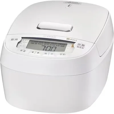 TIGER タイガー 炊飯器 炊きたて JPV-X100-WO 圧力IHジャー炊飯器 5.5合炊き オフホワイト